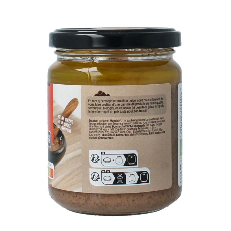 Nutribel Amandelpasta bio 250 Gram