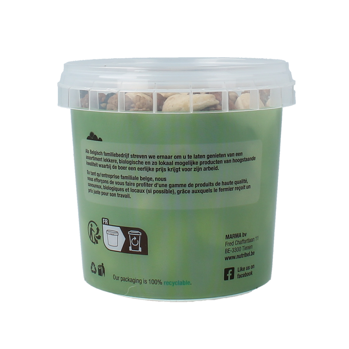 Nutribel Noten vruchtenmix bio 90.00 Gram