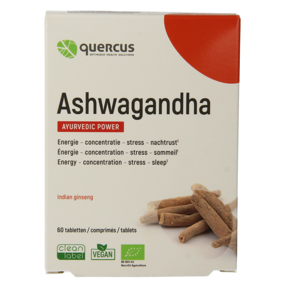 Quercus Ashwagandha bio 60.00 Tabletten