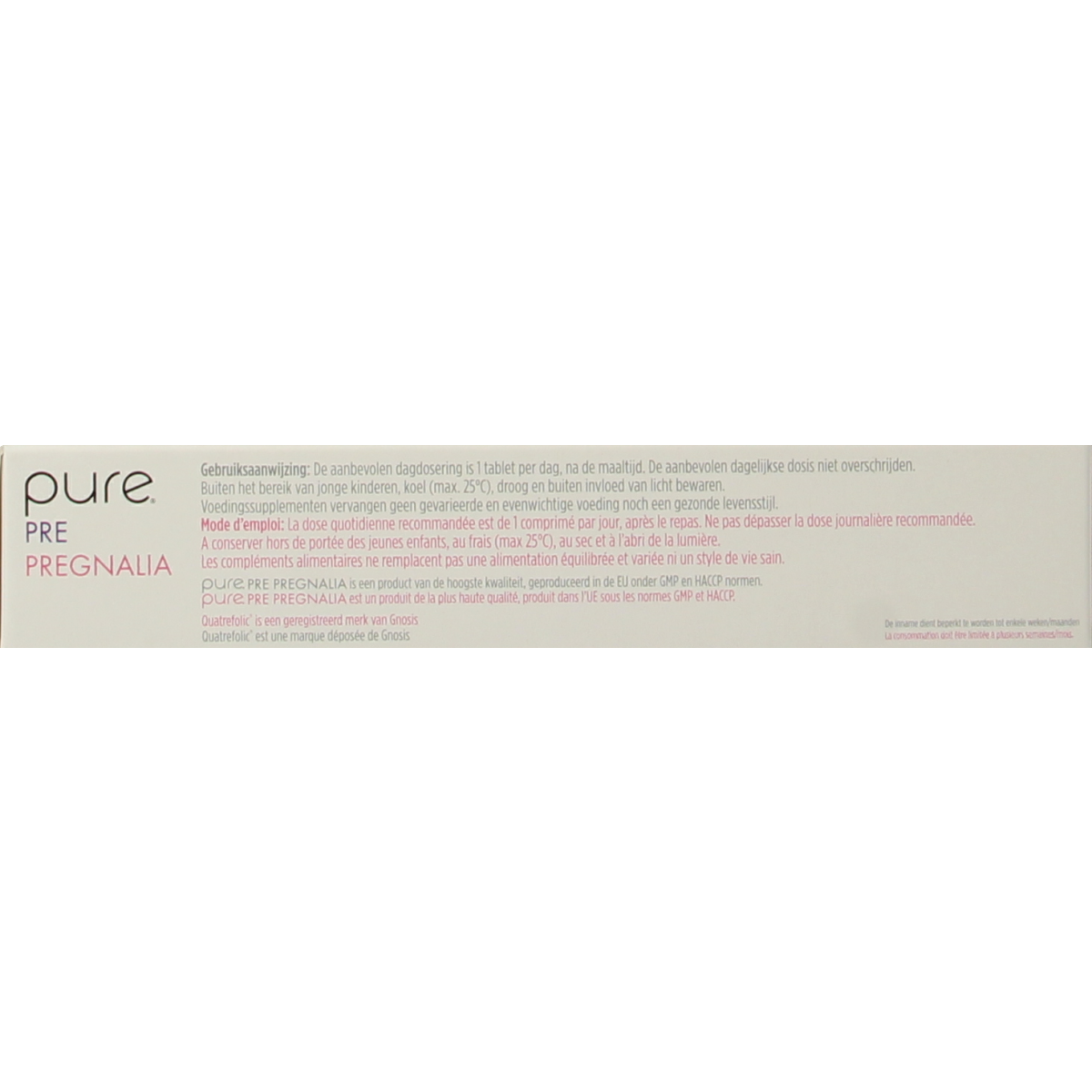 Pure Pre pregnalia 30.00 Tabletten