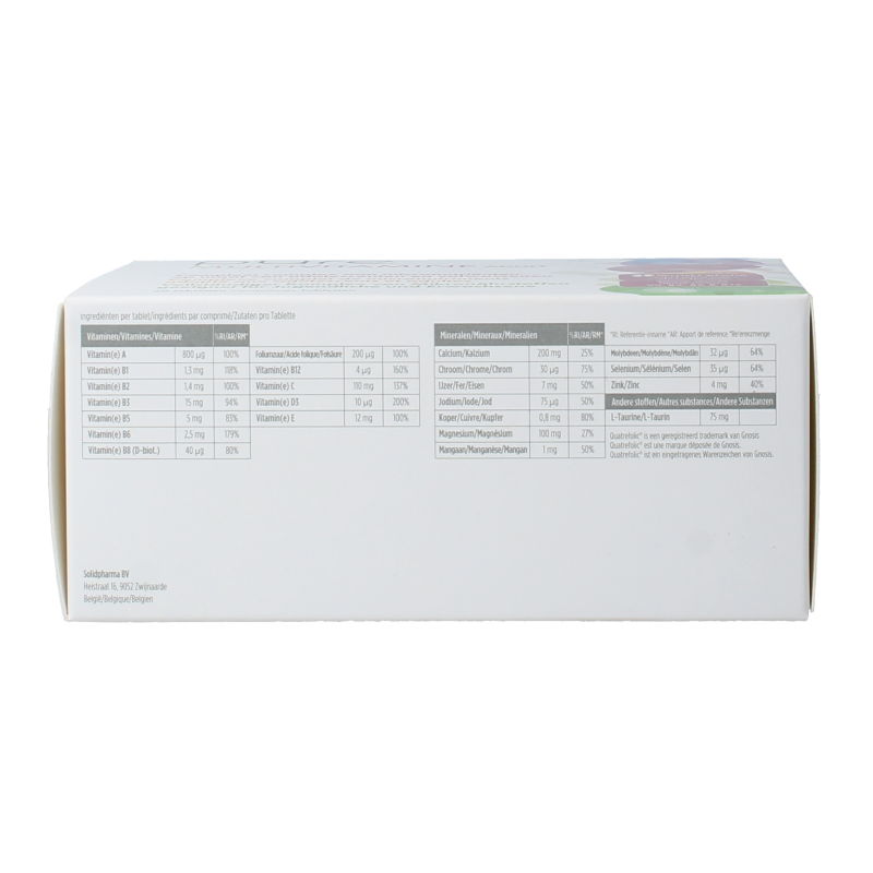 Pure Multivitamine volwassenen 60 Tabletten