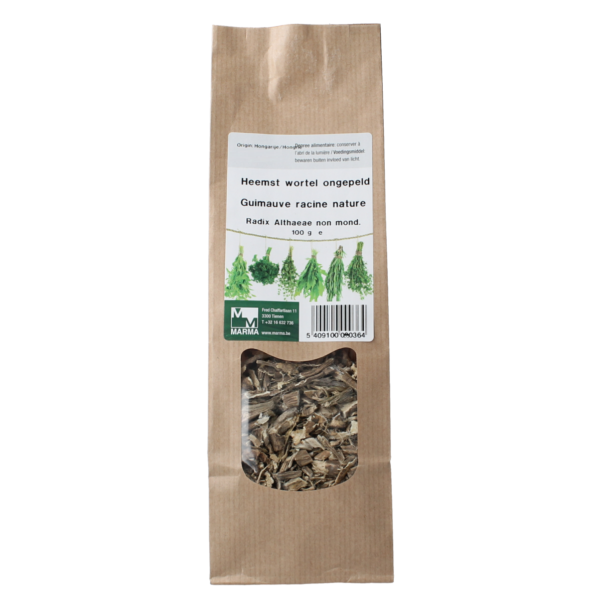 Marma Heemstwortel ongepeld 100.00 Gram