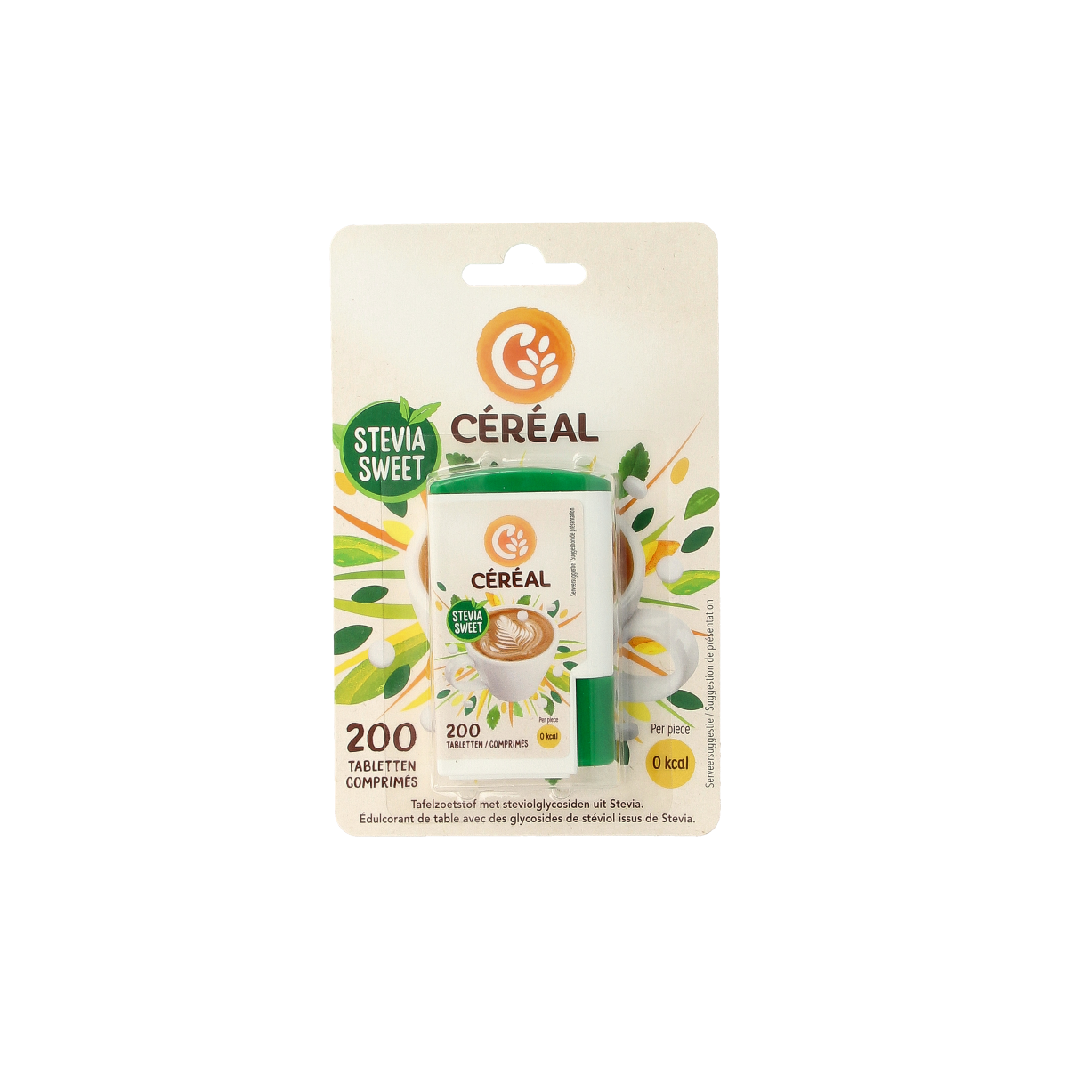 Cereal Op=Op Stevia sweet 200.00 Tabletten