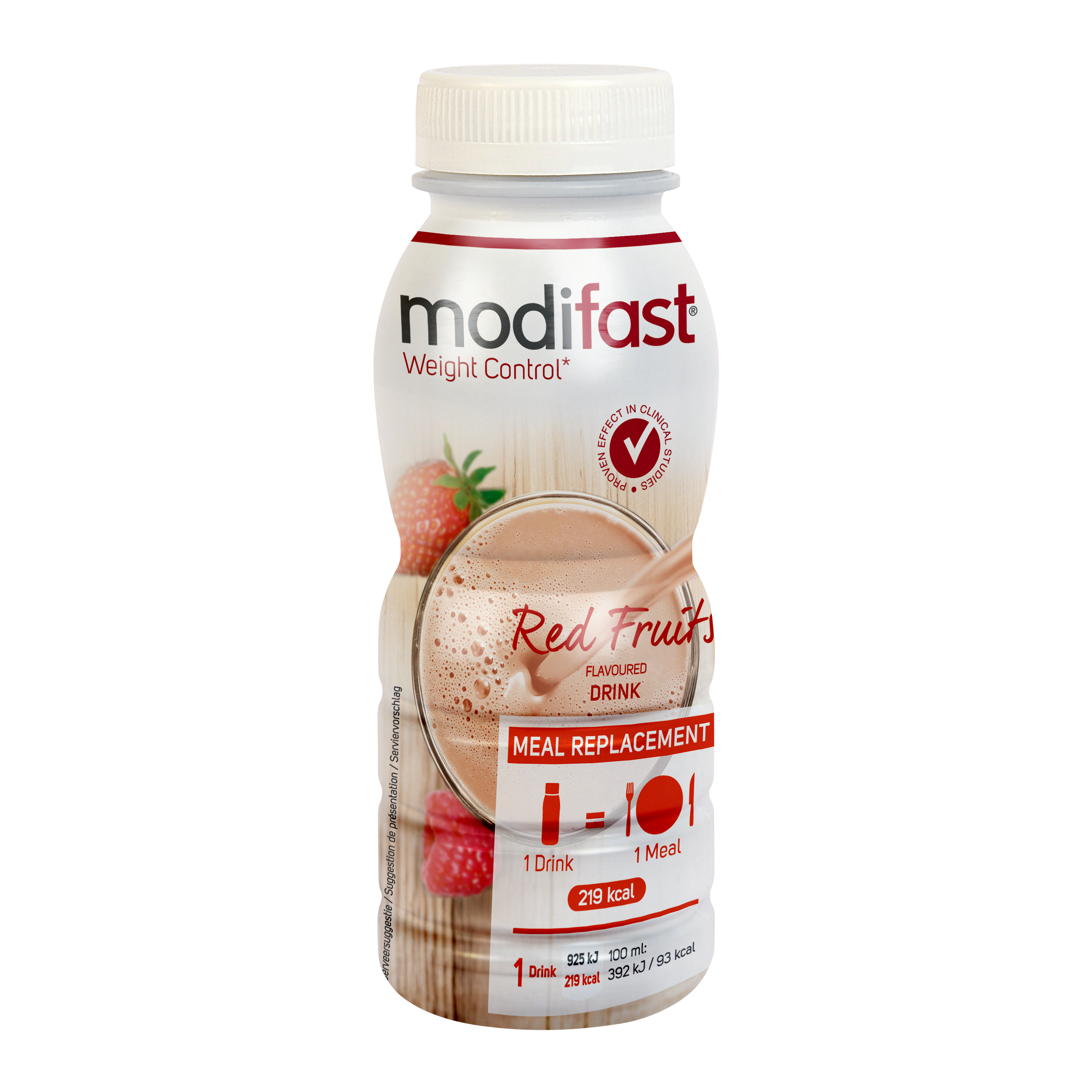 Modifast Intensive drink red fruit 236.00 Milliliter