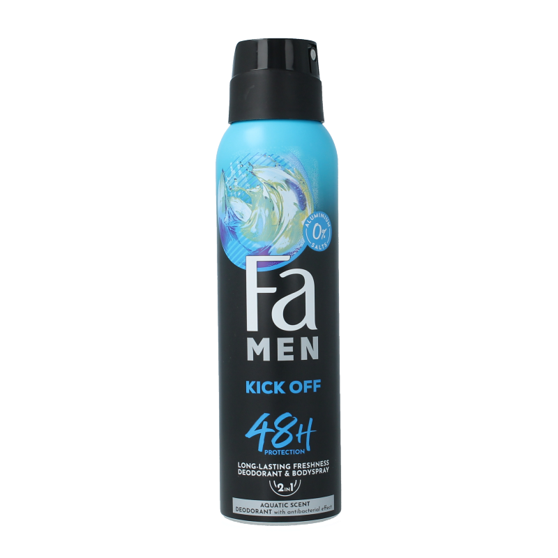 FA Deodorant spray men kick off 150 Milliliter