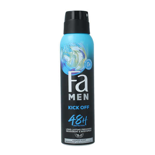 FA Deodorant spray men kick off 150 Milliliter