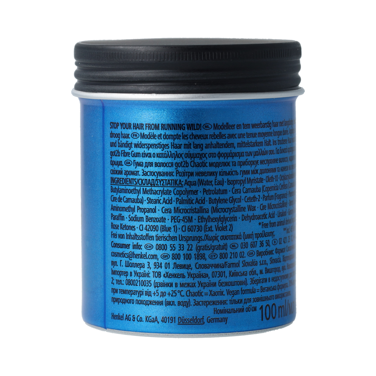 Got2b Chaotic modelling fibre gum 100.00 Milliliter