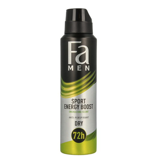 FA Deodorant spray men sport energy boost 150.00 Milliliter