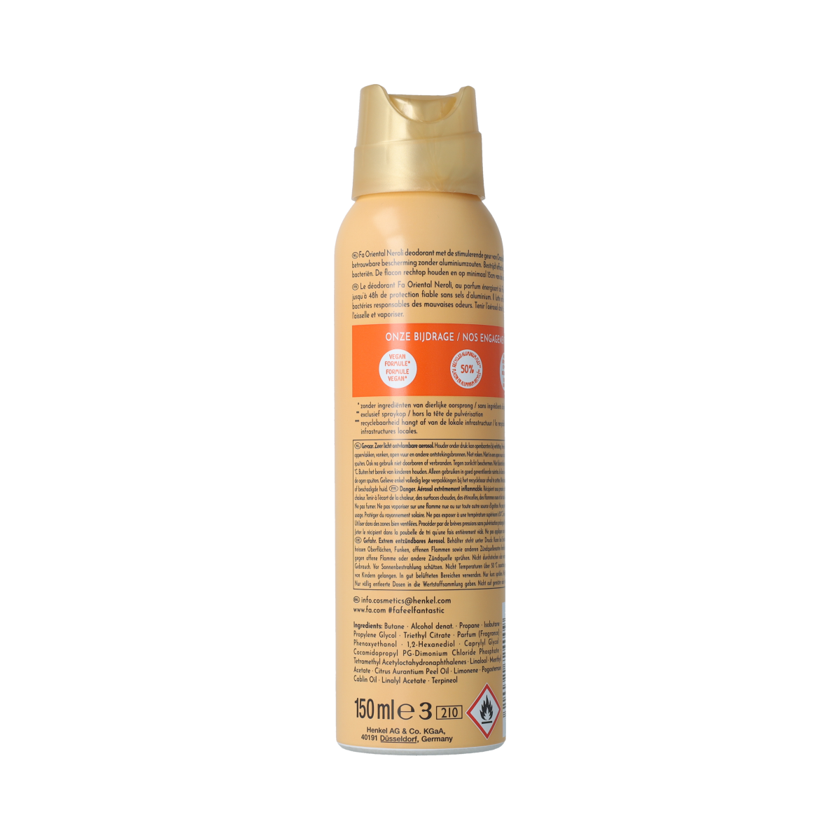 FA Deodorant spray oriental moments 150.00 Milliliter