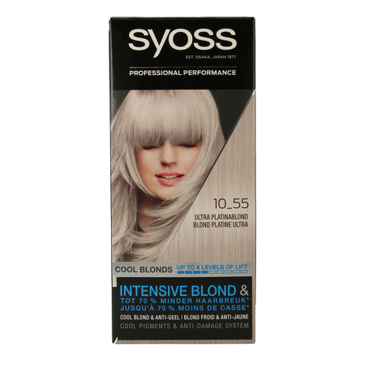 Syoss Color Cool Blonds 10-55 ultra platinum blond 1.00 Set