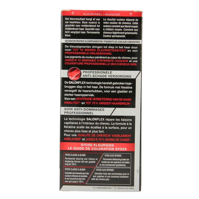Syoss Color baseline 4-15 dusty chrome haarverf  1 Set