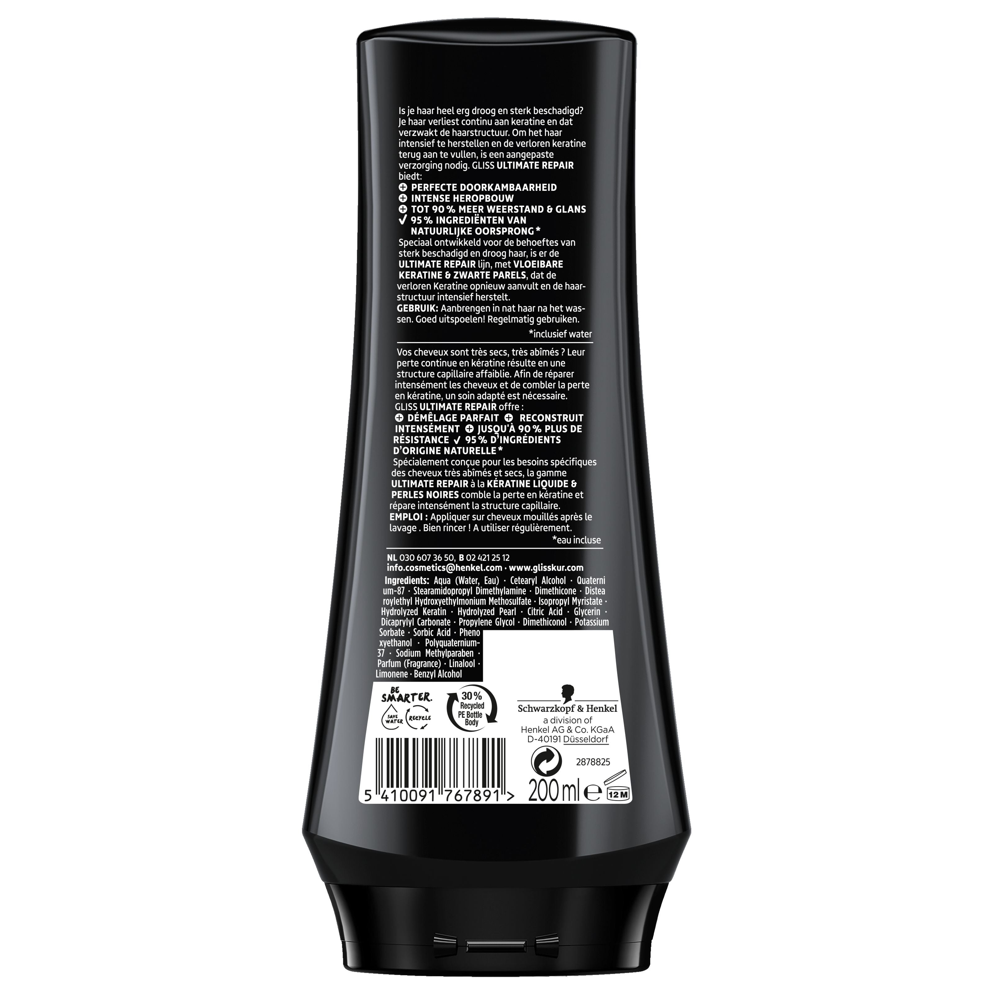 Gliss Kur Conditioner ultimate repair 200 Milliliter