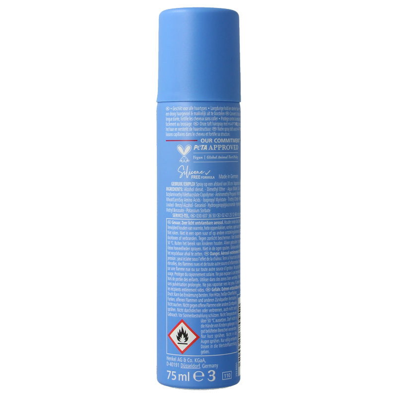 Taft Hairspray pocket size ultra strong 75 Milliliter