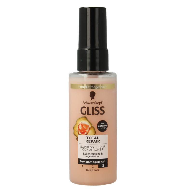 Gliss Kur Anti-klit spray total repair 19 mini 70 Milliliter