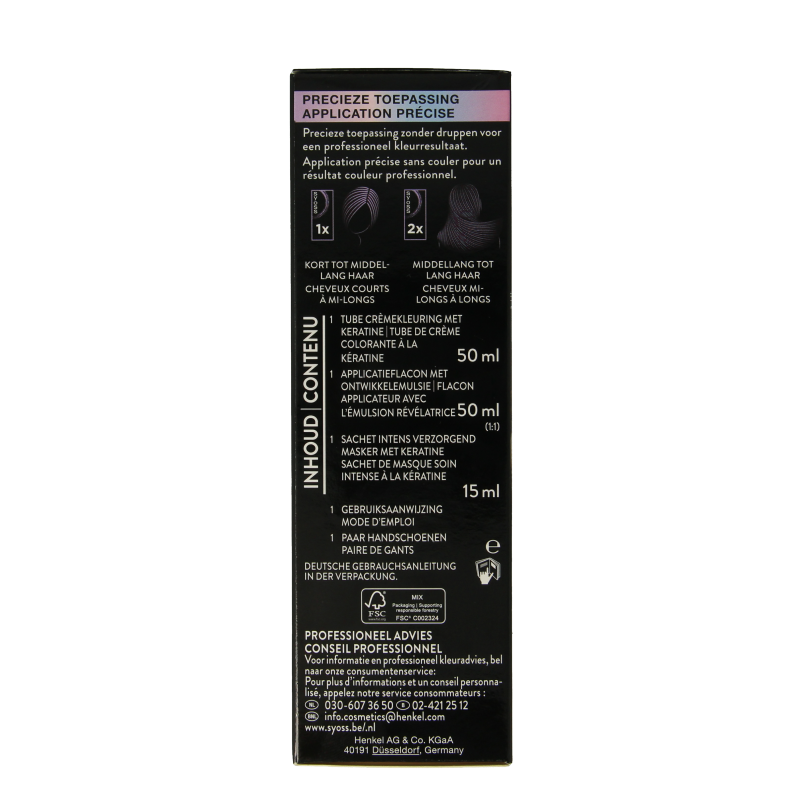 Syoss Metallics 12-53 platinum pearl 1 Set