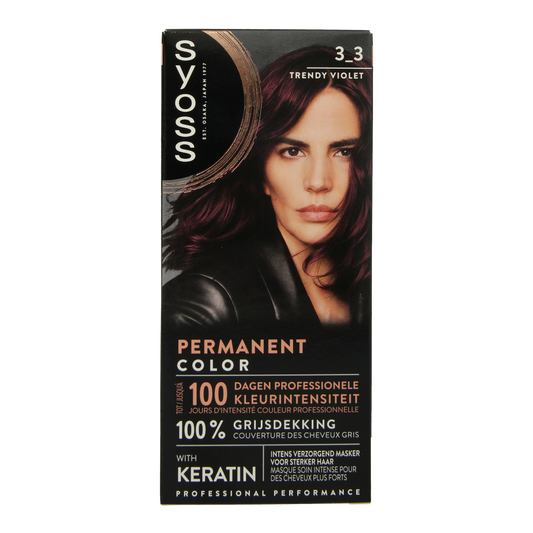 Syoss Colors baseline 3-3 dark violet 1.00 Set