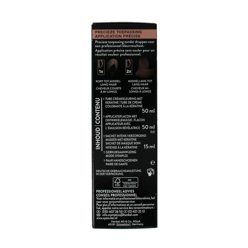 Syoss Color baseline 1-1 black 1 Set