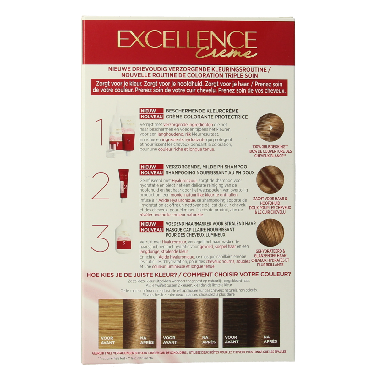 Excellence Excellence 7 middenblond 1.00 Set