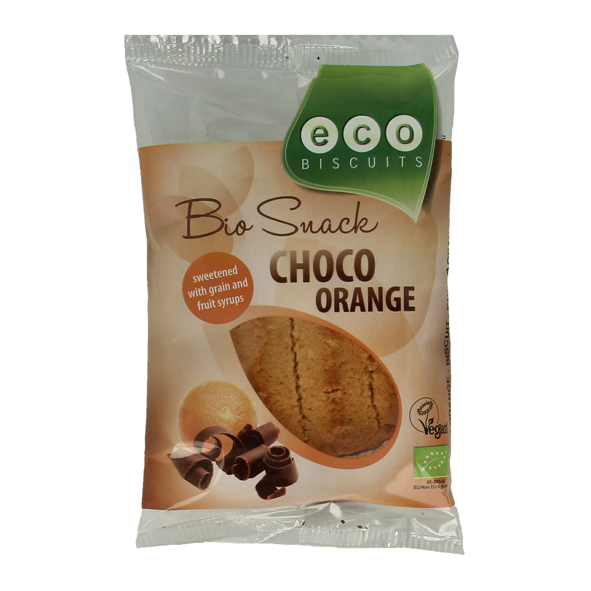 Eco Biscuit Choco orange bio  45.00 Gram
