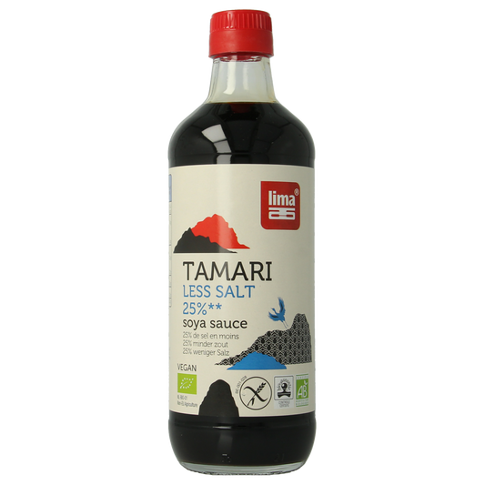 Lima Tamari 25% minder zout bio 500.00 Milliliter