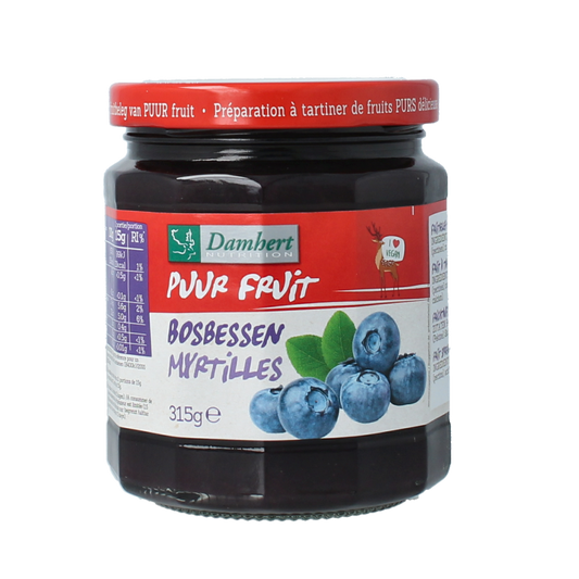 Damhert Puur fruit Besbessen confiture 315.00 Gram