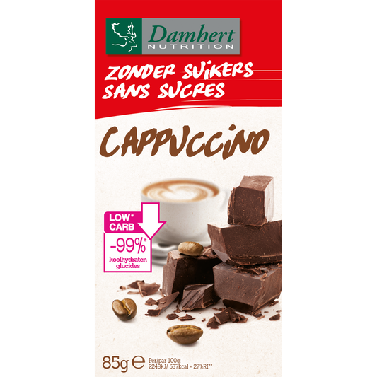 Damhert Chocoladetablet cappuccino 85 Gram