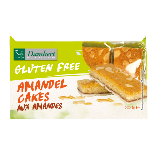 Damhert Amandelgebakjes glutenvrij 200.00 Gram