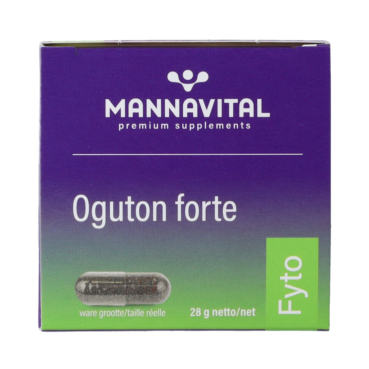 Mannavital Oguton forte 60.00 Vegetarische capsules