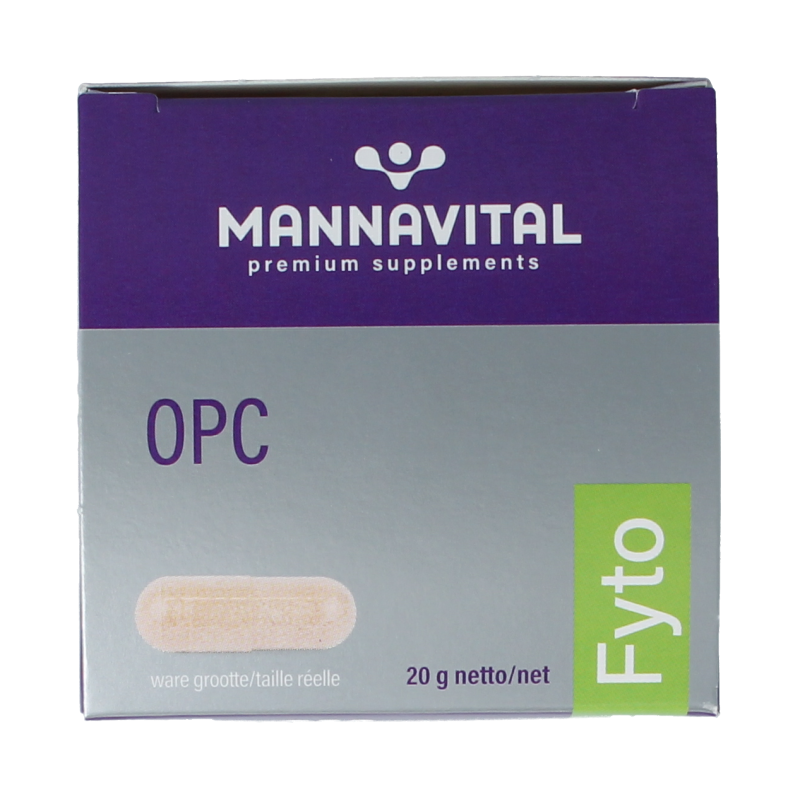 Mannavital OPC platinum 60 Vegetarische capsules