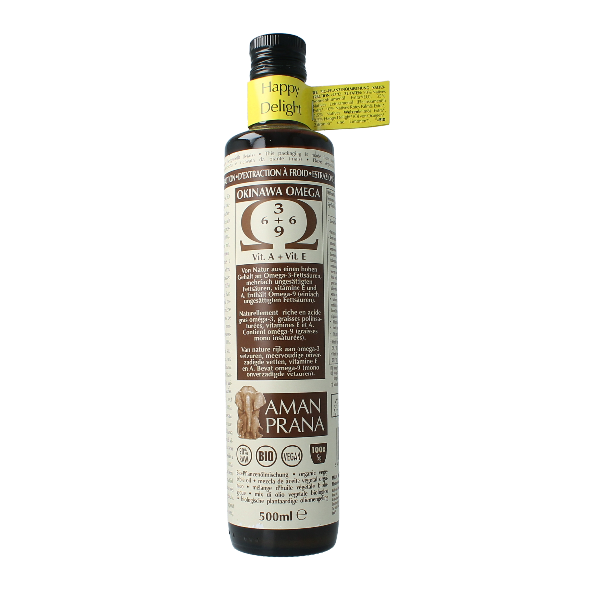 Amanprana Happy delight okinawa omega 500.00 Milliliter