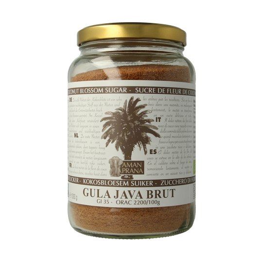 Amanprana Gula java brut bio 1.00 Kilogram