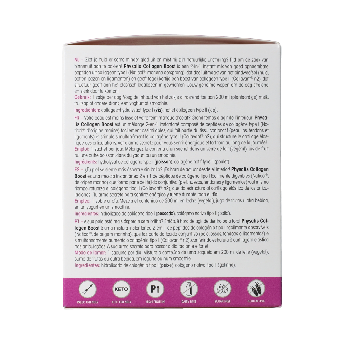 Physalis Collagen boost 10 gram 12.00 Stuks