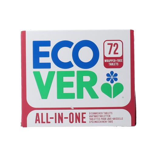 Ecover Vaatwasmachine tabletten all-in-one 72.00 Stuks