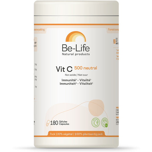 Be-Life Vitamine C 500 neutral 180.00 Capsules