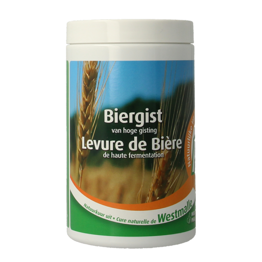 PAX Kruidenpreparaten Biergisttabletten 250g, natural herbal supplement with dried yeast for brewing and health support.