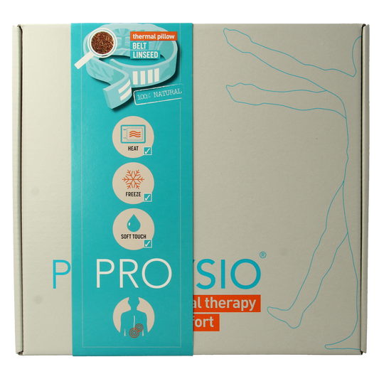 ProFysio Kussens belt cushion 12x17cm, soft foam support for therapeutic or comfort use, shown in the product image