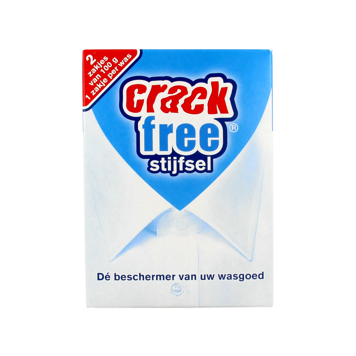 Crackfree Stijfselpoeder 2 x 100 gram 2.00 Stuks