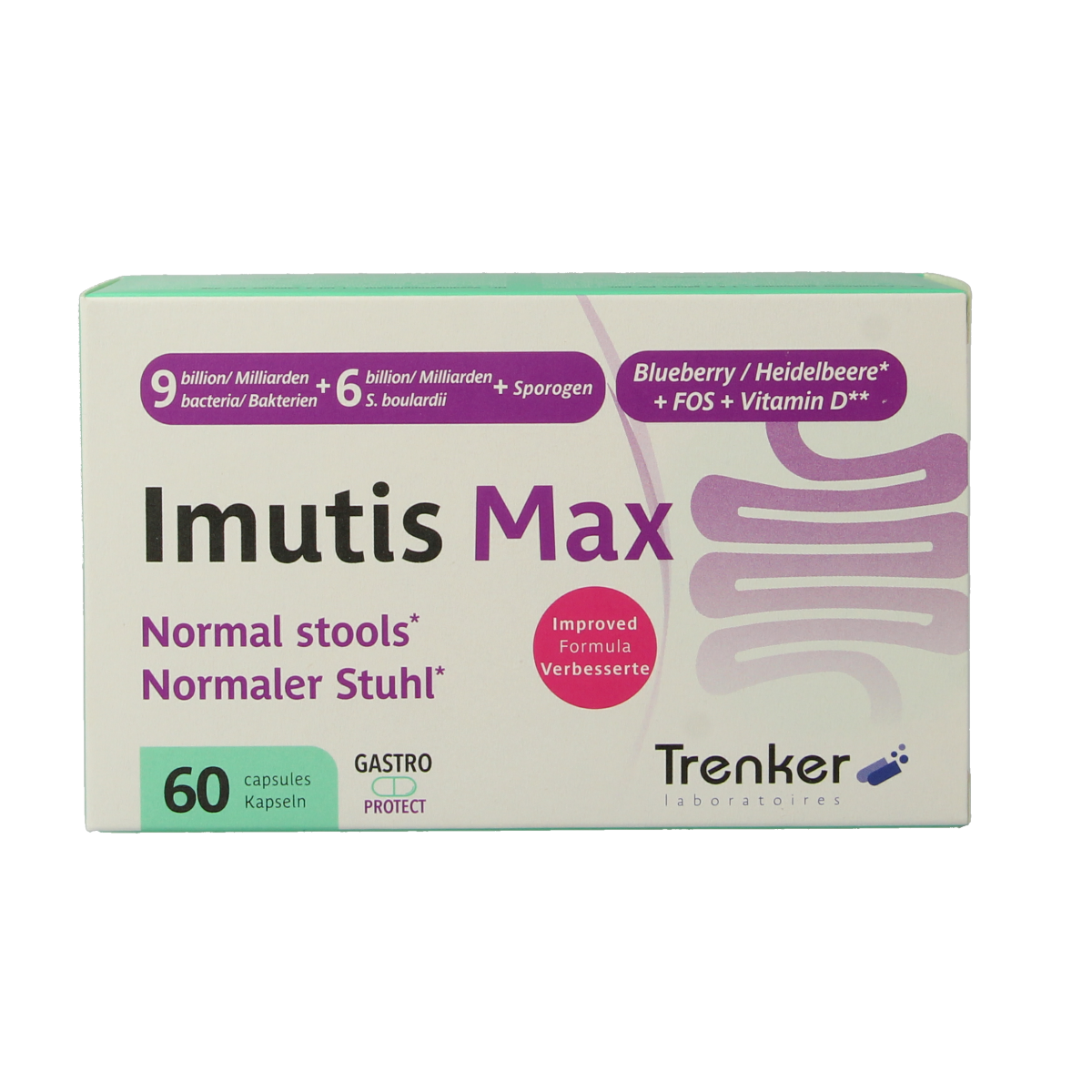 Trenker Imutis max 60.00 Capsules