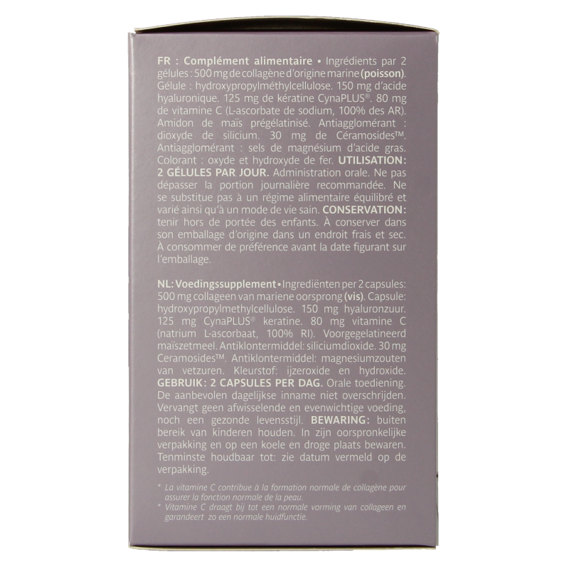 Trenker Alline Proderm 180 capsules, dietary supplement with herbal ingredients, in a white bottle with label.