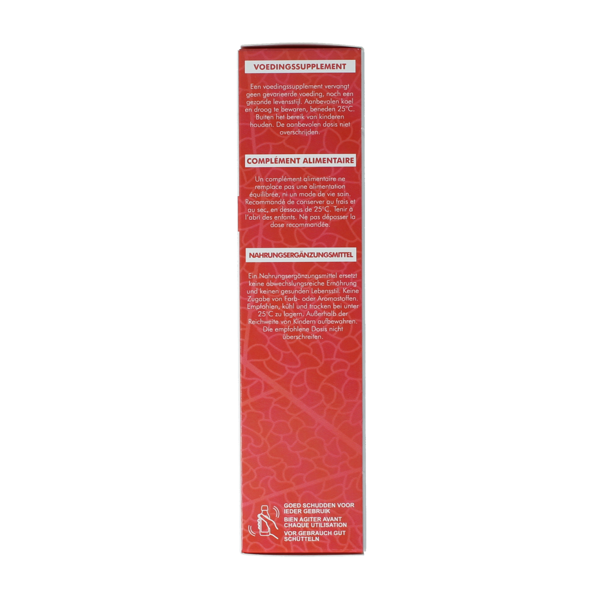 SoriaBel Sambuxir herbal supplement bottle with 150ml volume, natural herbal preparation for wellness.