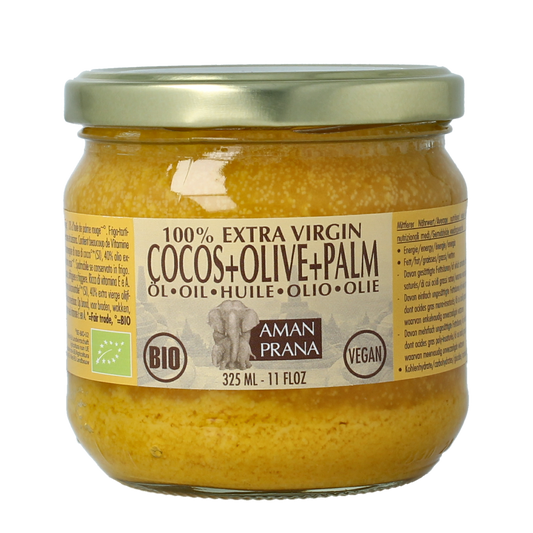 Amanprana Kokos-olijf-rode palm bio 325.00 Milliliter