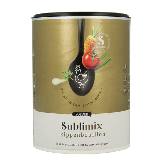 Sublimix Kippenbouillon glutenvrij  550.00 Gram