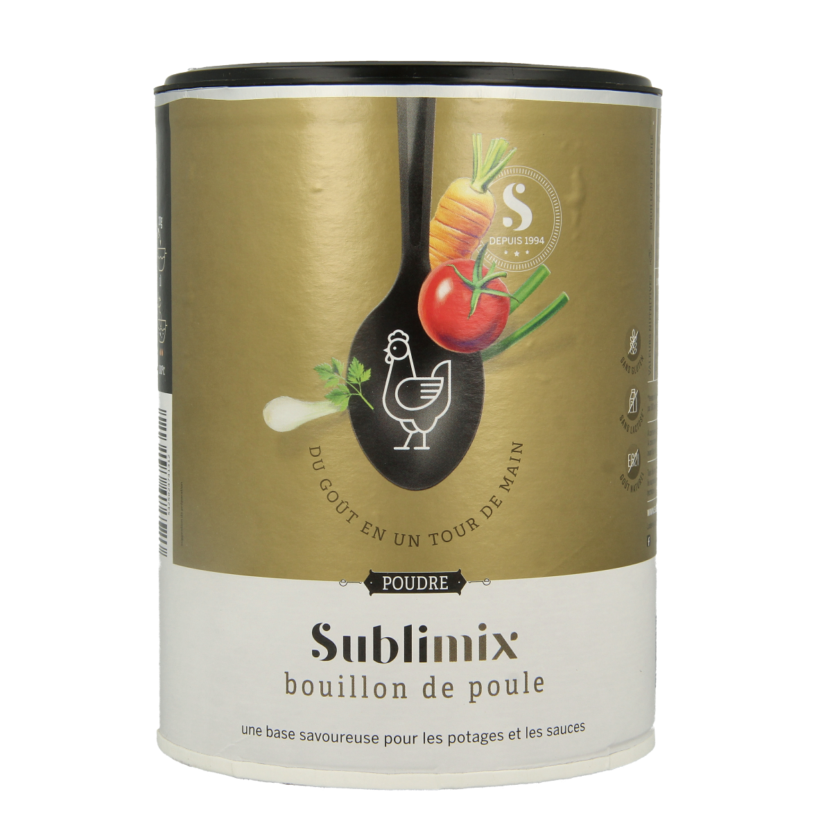 Sublimix Kippenbouillon glutenvrij  550.00 Gram