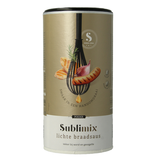 Sublimix Lichte braadsaus glutenvrij 255.00 Gram