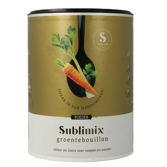 Sublimix Groentebouillon glutenvrij 540.00 Gram