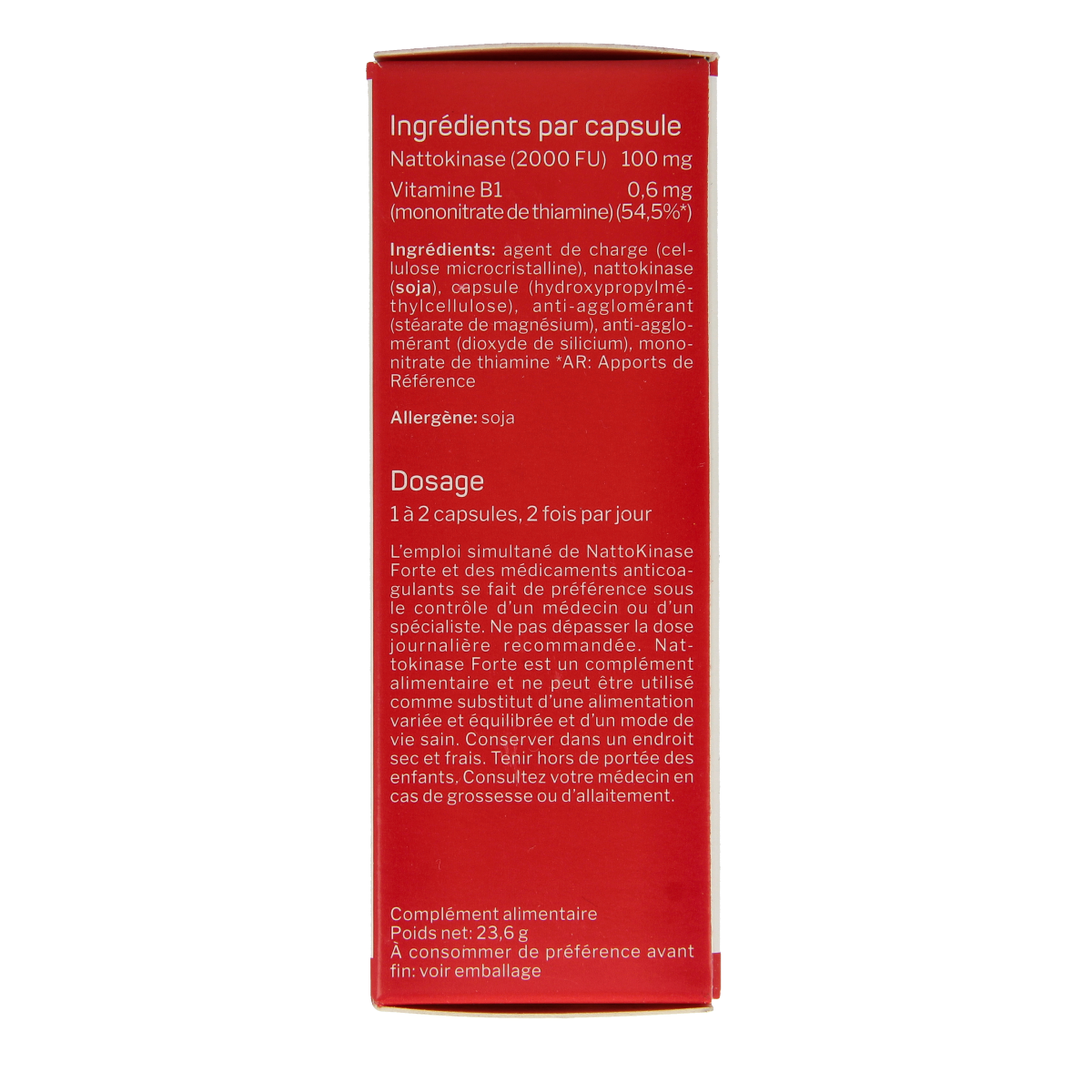 Nutrisan Nattokinase forte 60.00 Capsules