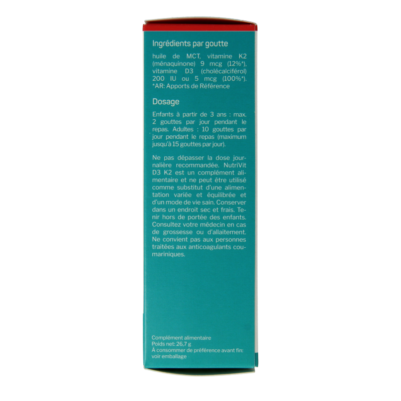 Nutrisan Nutrivit D3-K2 30 Milliliter