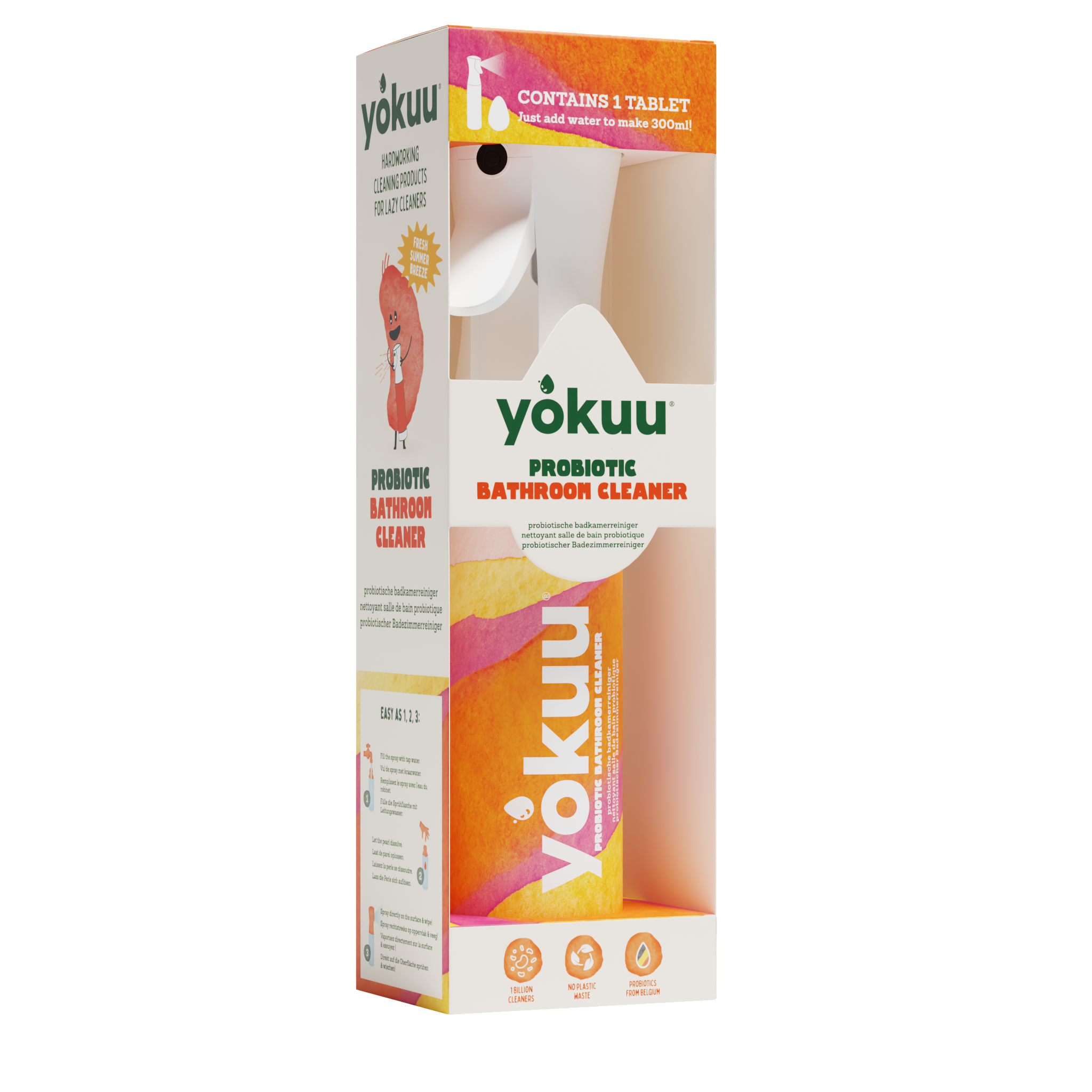 Yokuu Badkamerreiniger starter kit 1 Stuks