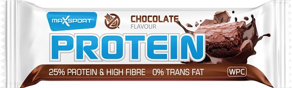 Max Sport Proteine bar chocolade gluten vrij 60 Gram