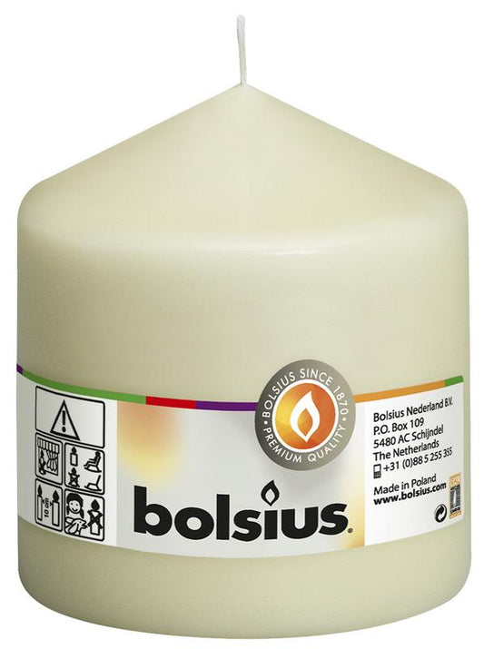 Bolsius Stompkaars 100/98 ivoor 1.00 Stuks